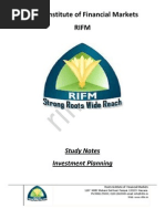 Download CFP Investment Planning Study Notes Sample by manirifm SN46579570 doc pdf