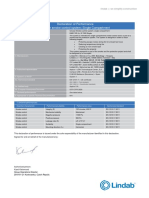 Declaration of Performance Circular Smoke Control System Single Compartment