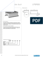 Collar in Circular Duct Lpsrss LPSRSS: Dimensions