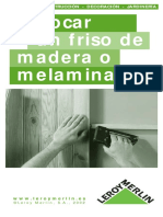 Colocar Planchas de Melamina o Madera PDF