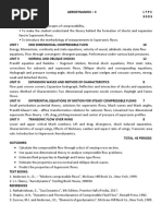 AE8503 AERODYNAMICS II Syllabus