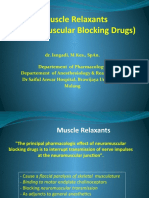 Muscle Relaxants (Neuromuscular Blocking Drugs)