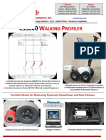 Precision Walking Profiler for Pavement Smoothness