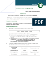 Actividad - Activos de Informacion PDF