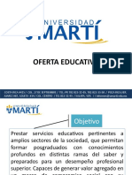 Presentacion Universidad Martí Xalapa