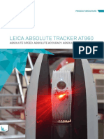 Leica Absolute Tracker At960: Absolute Speed. Absolute Accuracy. Absolute Portability
