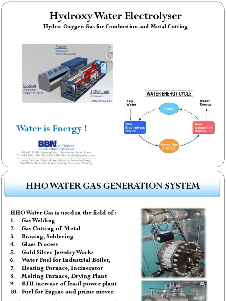 HHO Gas Generator for Welding & Cutting | PDF | Fossil Fuel Power ...