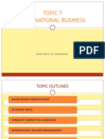 Topic 7 International Business