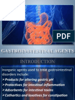 Lecture 5 - Gastrointestinal Agents