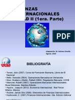 Finanzas Internacionales Unidad II 1era. Parte