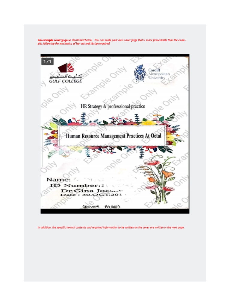 HR Booklet Example and Template | PDF | Strategic Planning ...
