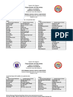 List of School Papers RSPC Qualifiers