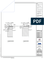 Precast Kerb Installation Drawing