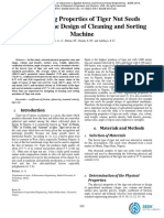 Engineering Properties of Tiger Nut Seed PDF
