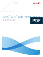 Xerox 6279 Wide Format Solution: Safety Guide