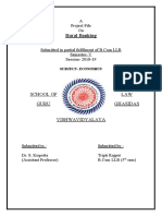 Rural Banking: School of LAW Guru Ghasidas