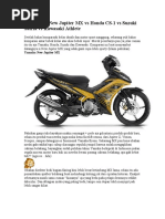 Download Komparasi New Jupiter MX vs Honda CS by Fary F Maliombo SN46580807 doc pdf