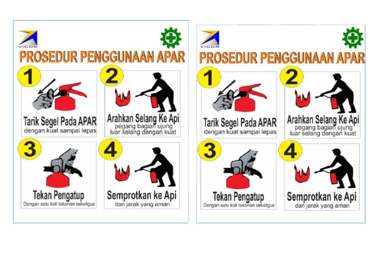 Prosedur Penggunaan APAR | PDF