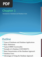 Introduction: Databases and Database Users