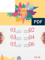 Summer Vibes Marketing Plan by Slidesgo