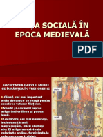 3.viața Socială În Epoca Medievală 2020