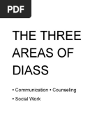 The Three Areas of Diass