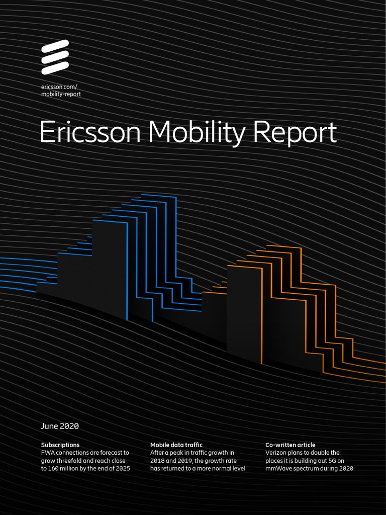 Ericsson Mobility Report June 2020 | PDF | Internet Access | Computer ...
