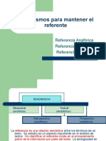 Mecanismos para Mantener El Referente