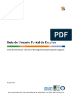 Guía de Usuario - Inicio de Sesión Portal de Empleo Con o Sin Una Prueba Test Asignada