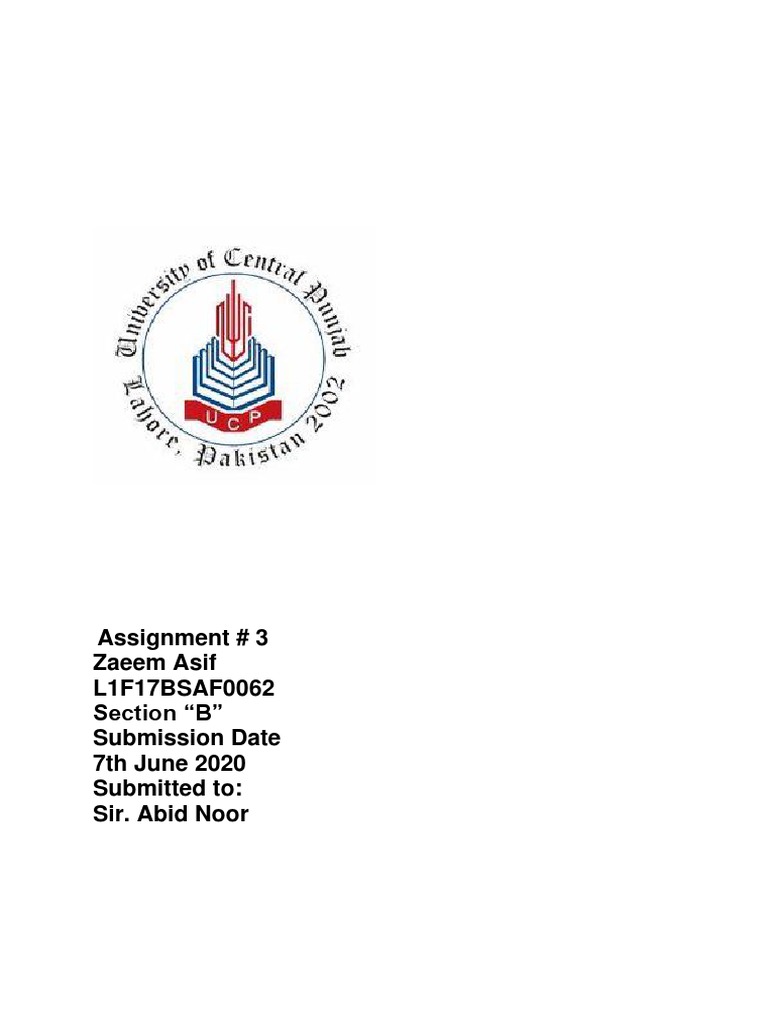Zaeem Asiff Assigement | PDF | Dividend | Equity (Finance)