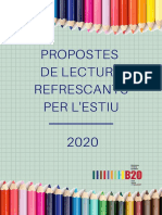 Estiu 2020: Lectures Infantils