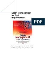 Brain Management For Self Improvement