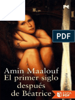 El Primer Siglo Despues de Beat Amin Maaoluf PDF