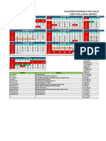 Kalender Pendidikan Tahun Ajaran 2020-2021 Format Excel
