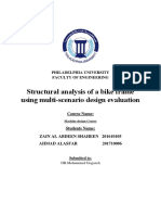 Design Evaluation of Bikeframe PDF