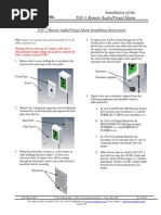 99-0544 Installation Instructions For New Tav-1 - 3 PDF