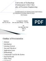 SCADA System for Centralizing Industrial Automation