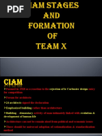 CIAM and Team X