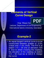Elements of Vertical Curve Design