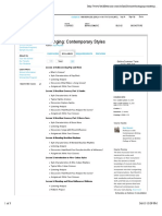 Arranging - Contemporary Styles - Syllabus