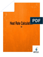 Heat Rate Calculation