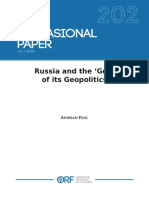 ORF OccasionalPaper 202 Russia-Geopolitics PDF