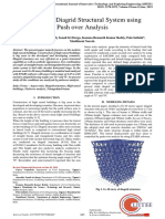 Analysis of Diagrid Structural System Using Push Over Analysis