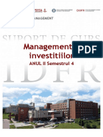 Managementul Investitiilor SuportCurs 2019 PDF