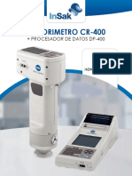 1. COLORIMETRO_CR-400 + PROCESADOR DE DATOS_DP-400