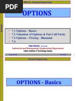 7.3 Options - Pricing Binomial-1