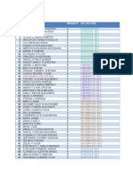 Lista Studenților: Nr. Crt. Nume Student Variantă Specializare