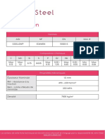 Fiche Technique Acier Corten S355J2WP