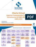Aspectos Fundamentales Frente A La Estructura de ISO 9001 2015 e ISO 14001 2015 Memorias-Charla-Virtual-16-Marzo-2017 PDF