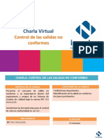 Control de Las Salidas No Conformes Memorias Charla Virtual Mayo 5